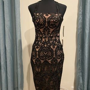 Lulus Black Lace Dress